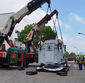 重型設備吊裝搬運上樓